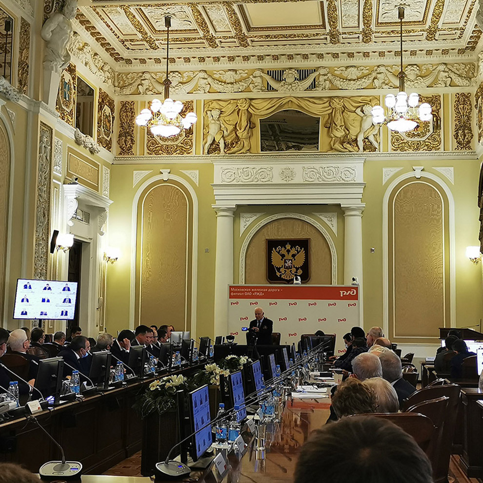 fadeev-5.1 Встреча с дважды министром путей сообщения, первым президентом ОАО «РЖД» Фадеевым Г.М. - MKT-TEST