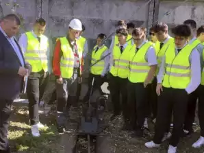 Урок на производстве АО &laquo;РЖДстрой&raquo; на станции Ростокино